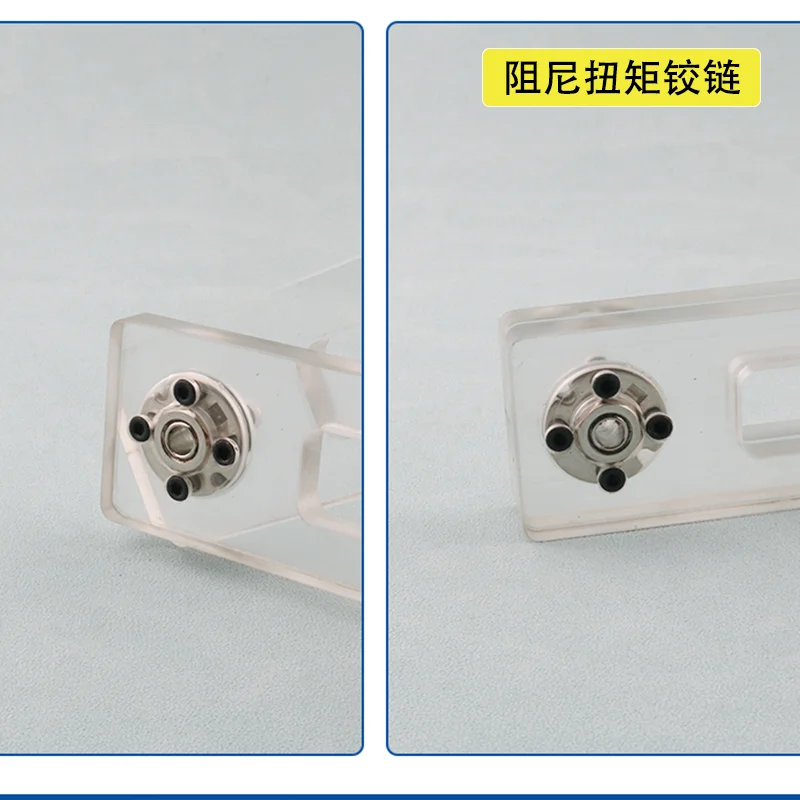 Stainless Steel Adjustable Torque Damping Pivot Hinge with Over-Size Hole Circular Disk for Hardware Accessories