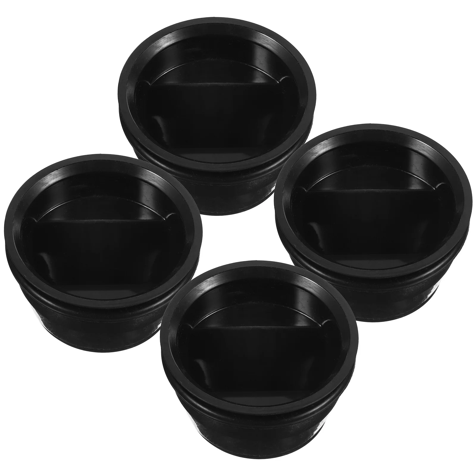 4pcs 48Mm Anti-Odor Floor Drain Core High-Efficiency Sewer Drainage For Bathroom Kitchen Laundry Room Shower Backflow Preventer