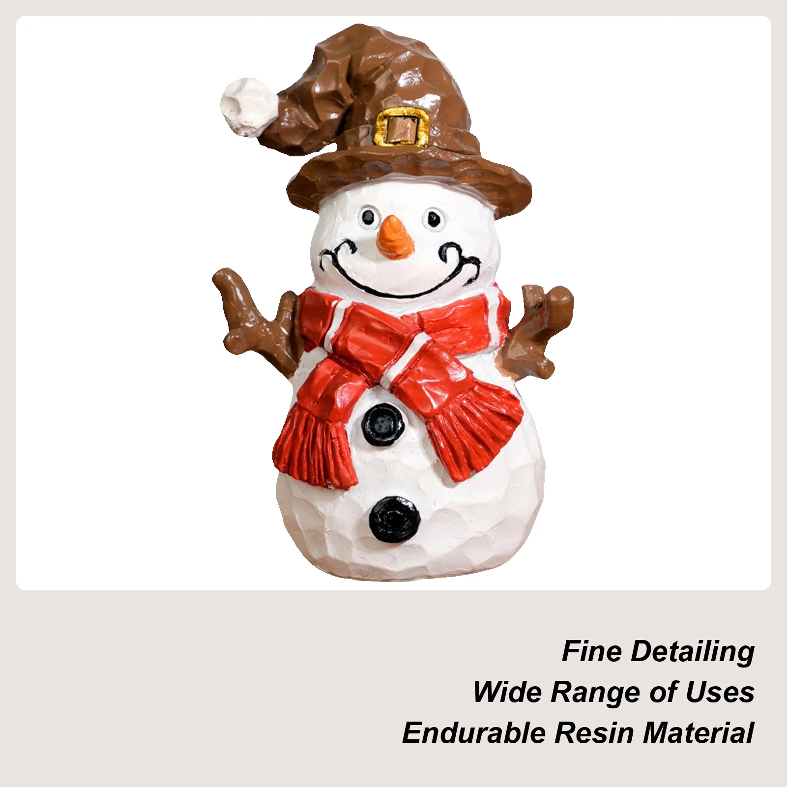 

Christmas Desk Decor Resin Holiday Figurine Christmas Table Decorations For Winter Holiday Party Home Display Living Room