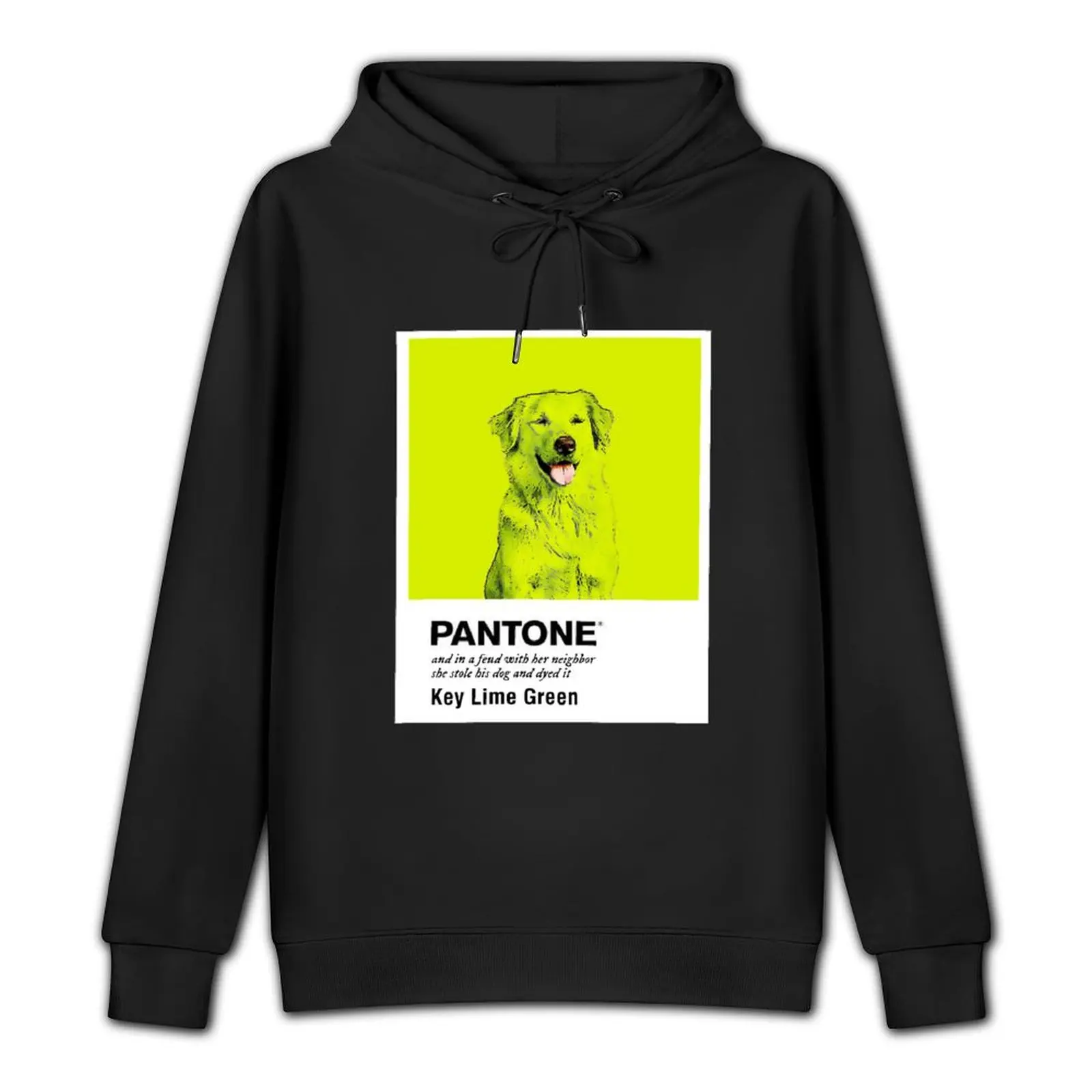 Key Lime Green Dog (Bright variant) Pullover Hoodie graphic t shirts men men's clothing anime hoodie