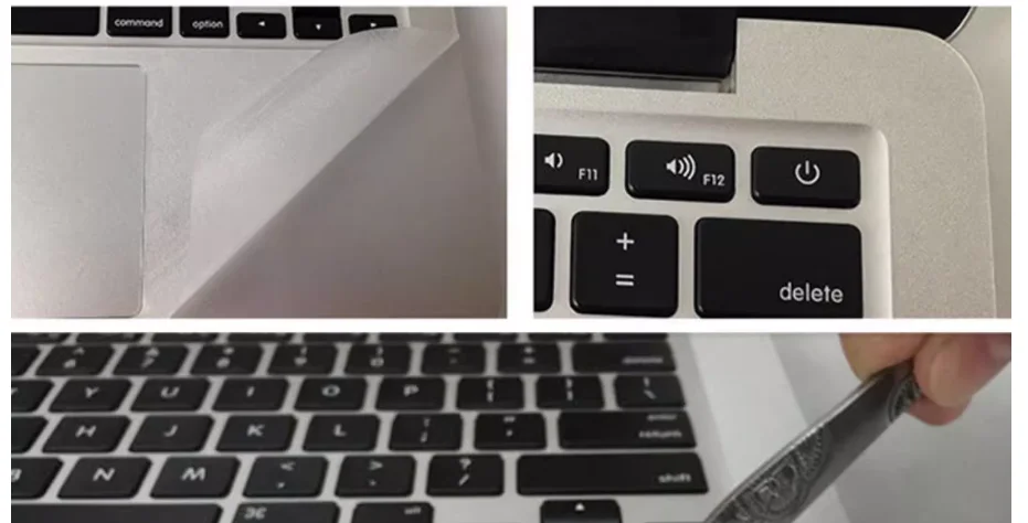 2026 Full Body Matte Clear Sticker Decal for Macbook Air 13.6 M2M3