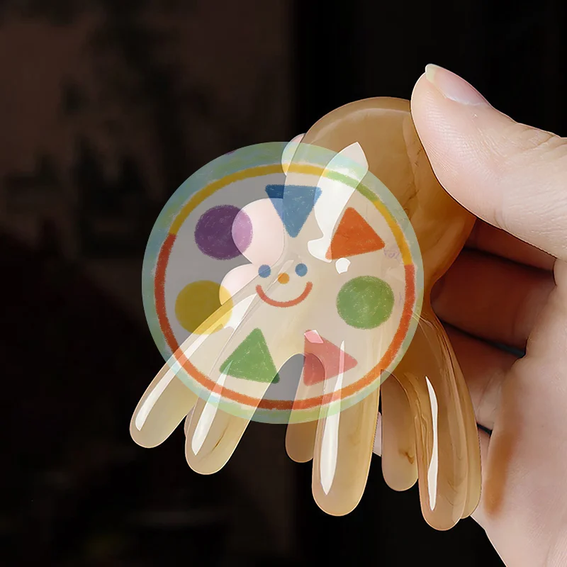 

Набор из 2 массажеров для головы в форме осьминога из смолы, для массажа меридианов, скребковый массажер для кожи головы, акупунктурный инструмент для спа-процедур, для тела и домашней оздоровительной терапии