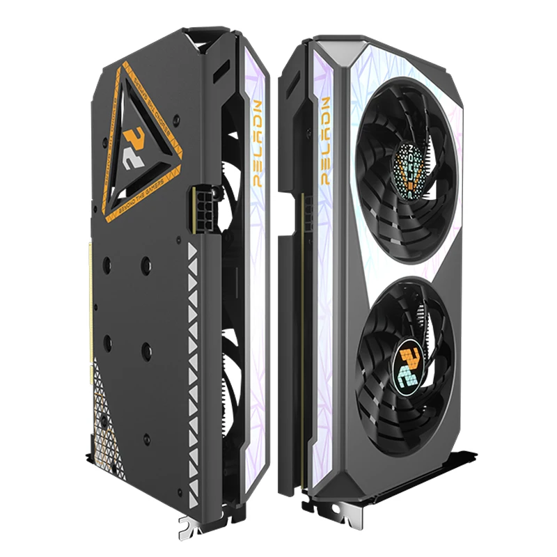 PELADN Radeon RX6500XT Graphic Card GDDR6 8G Gaming Computer GPU AMD RX 6500 XT 8GB Game Desktop Computer Graphics Card RX6500XT