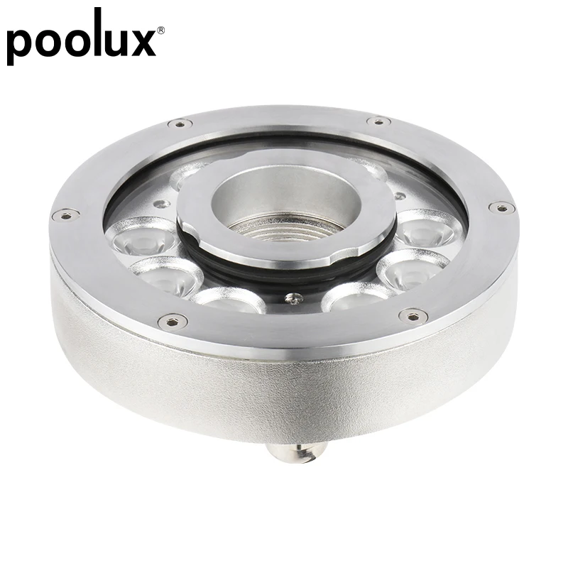 

DMX Control 27W RGB Outdoor Water Donuts Fountain Nozzle Light for Garden Waterfall