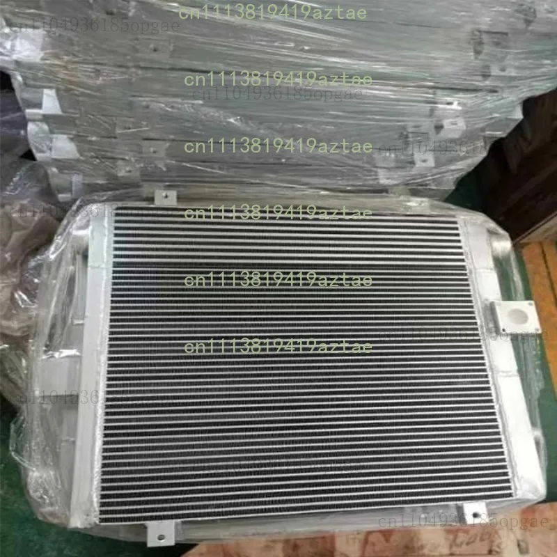 Air Compressor Hydraulic Oil Cooler Radiator, Aluminum Plate Fin Heat Exchanger for Screw Air Compressor Cooling System