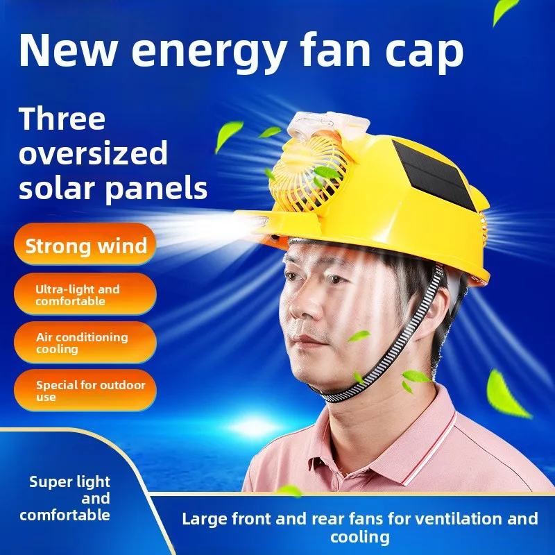 casque-de-chantier-multifonctionnel-avec-ventilateur-et-climatiseur-solaire-rechargeable