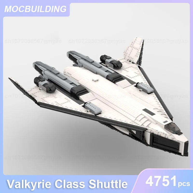 

Valkyrie SSTO TAV 37B Class Shuttle Model MOC Building Blocks DIY Assemble Bricks Movie Collection Display Toys Gifts 4751PCS