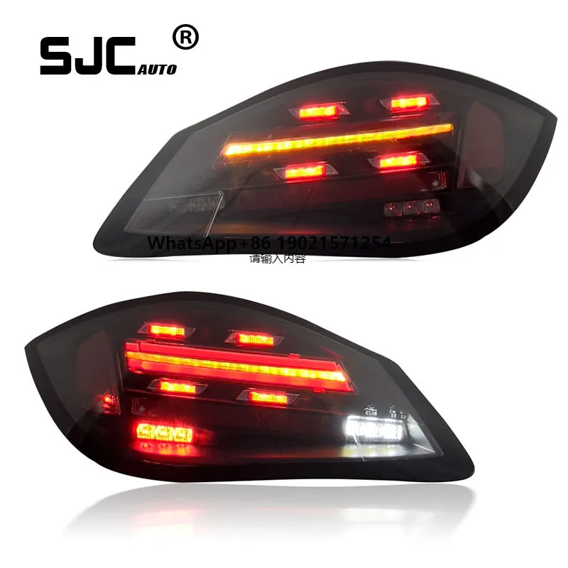 

SJC Auto Car Parts for Porsche Cayman Boxster 987.2 Taillight Assembly 09-12 Modified LED Driving Lamps Daytime Running Lights