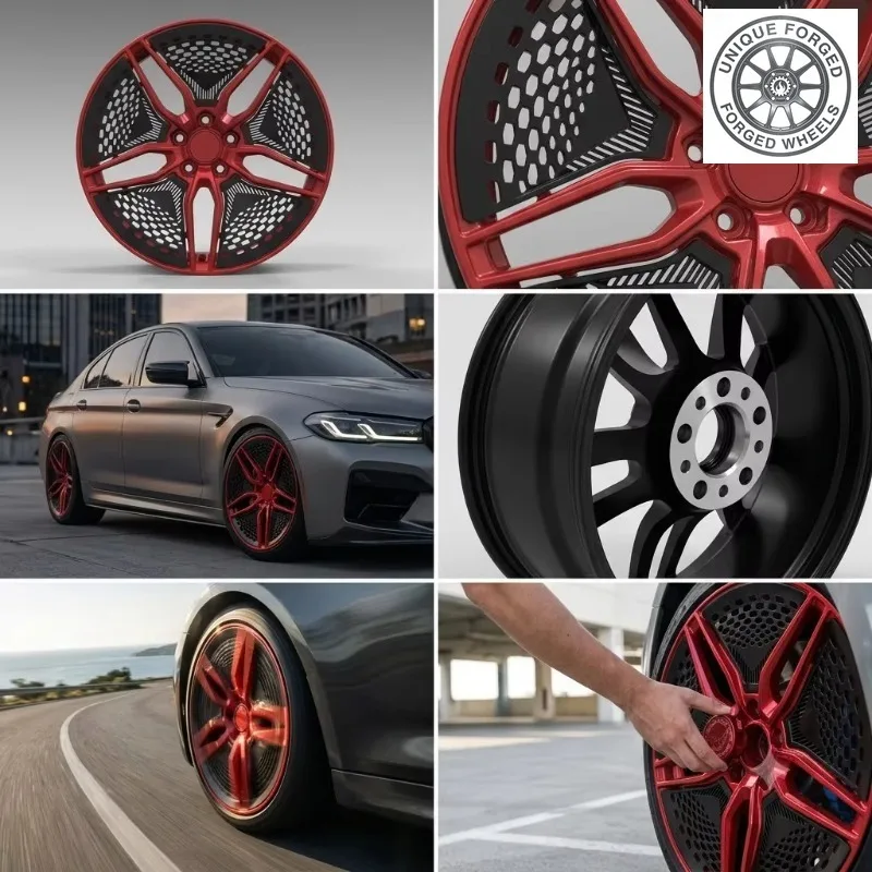 26 Style One‑piece Forged Wheels 6061‑T6 Aluminum Alloy Forged Wheels 18‑22inch Customizing Color Concave Design