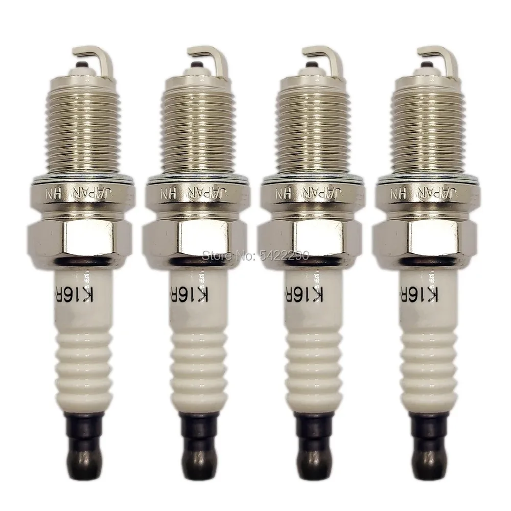 4/6pcs K16R-U11 3120 U-Groove Nickel Spark Plug fit for 4Runner Celica Corolla MR2 Matrix Previa Prius Yaris Avensis