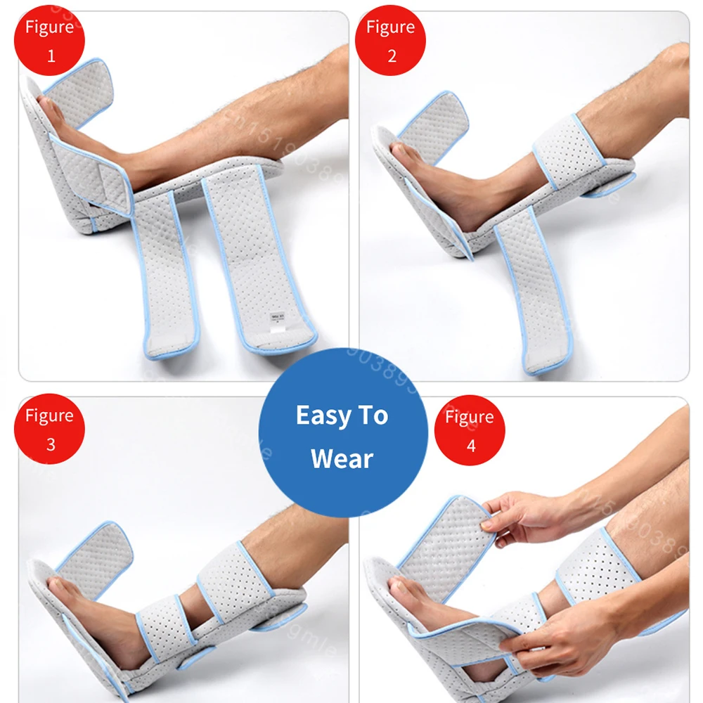 

Rehabilitation Medical Orthopedic Walker Support for Fix Feet Ankle Fracture Sprain Foot Drop Brace Adjustable Ankle Orthosis