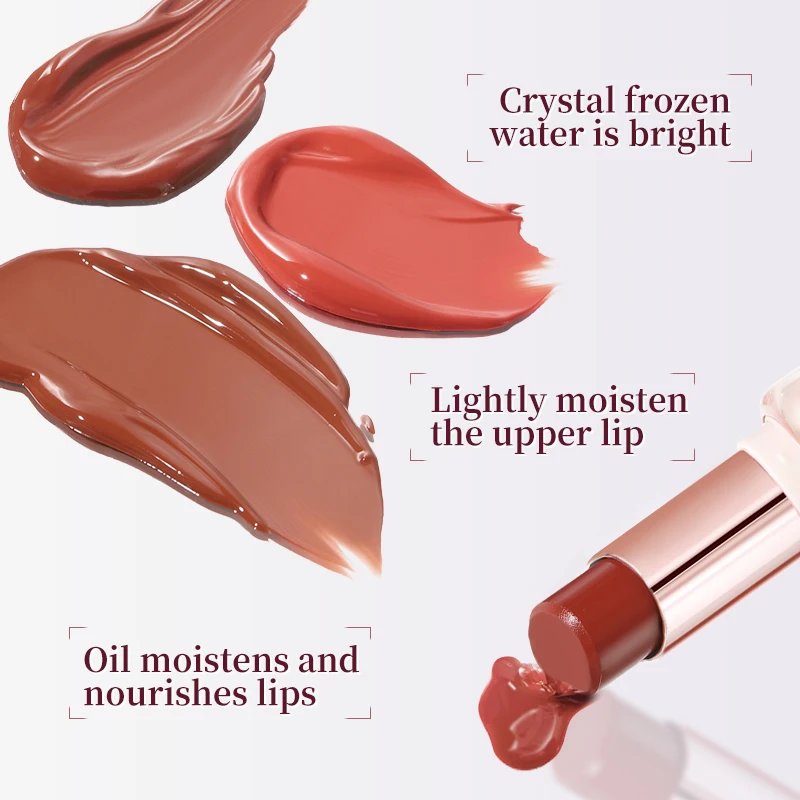 글로시 립글로스, 수분감 있는 젤리 같은 립밤, 오래 지속되는 방수 및 끈적임 없는 립 컬러