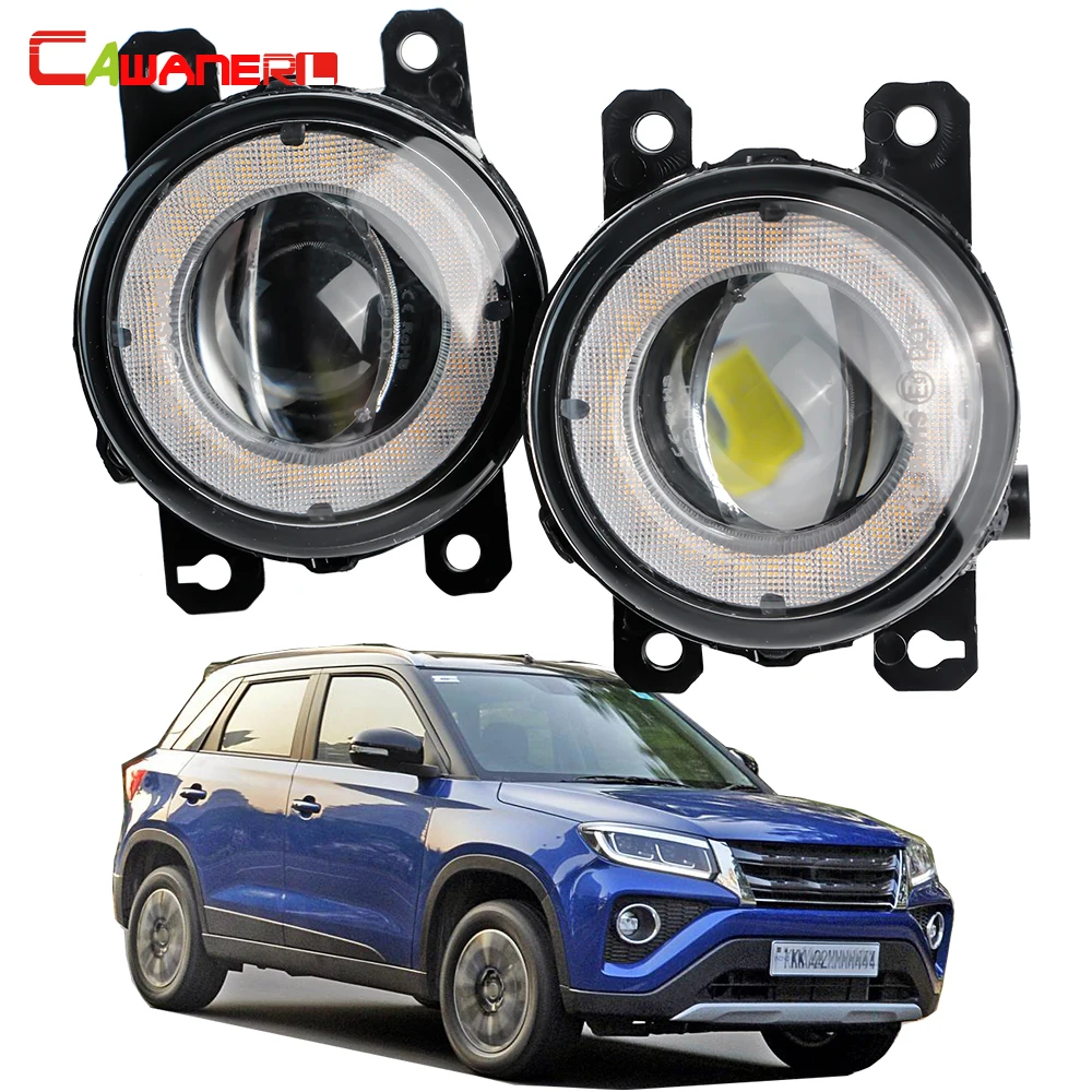 

2 X 30W H11 LED Fog Light Car Angel Eye DRL Fog Daytime Running Lamp For Toyota Urban Cruiser 2016 2017 2018 2019 2020 2021