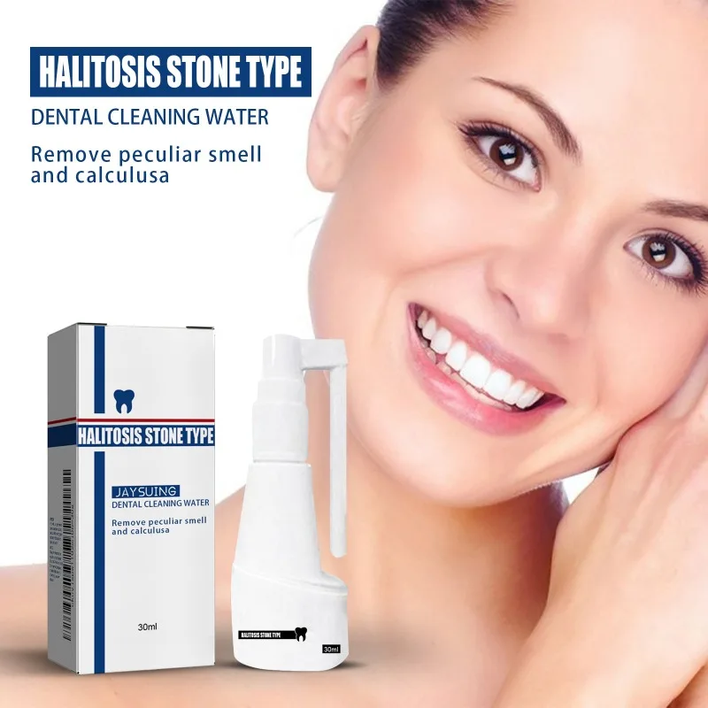 

Спрей для растворения зубного камня для чистки зубов и ухода за свежим дыханием