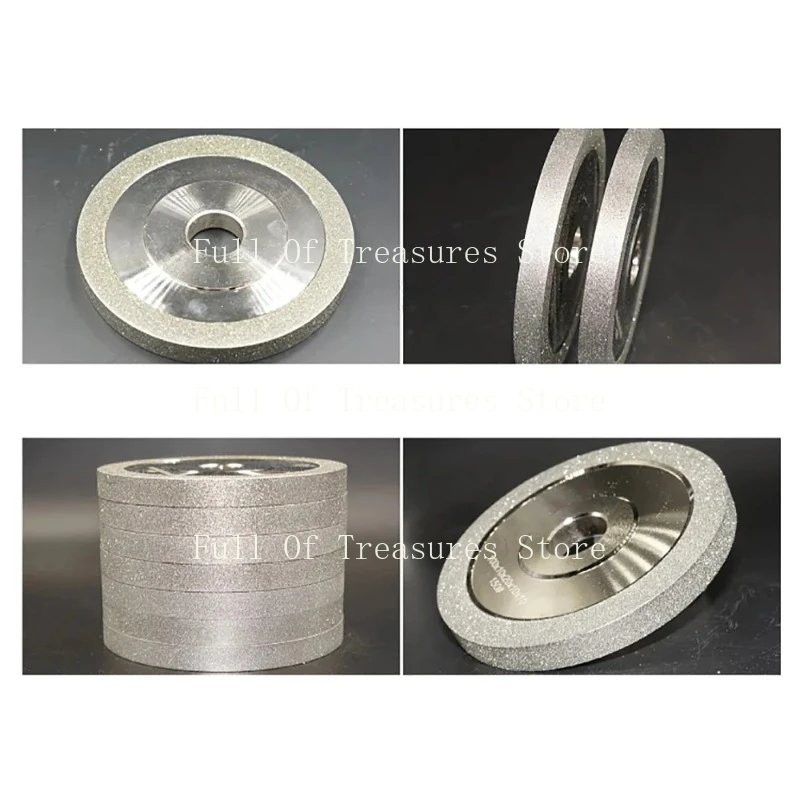 100MM CBN Diamond Grinding Wheel Ceramic Tungsten Steel Milling Cutter Special Sharpening Tool Alloy Parallel Emery Wheel