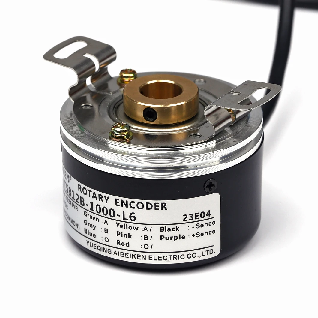 SC65F flange motor encoder incremental solid encoder 15mm with Keyway SERVO MOTOR Heavy Duty Encoder