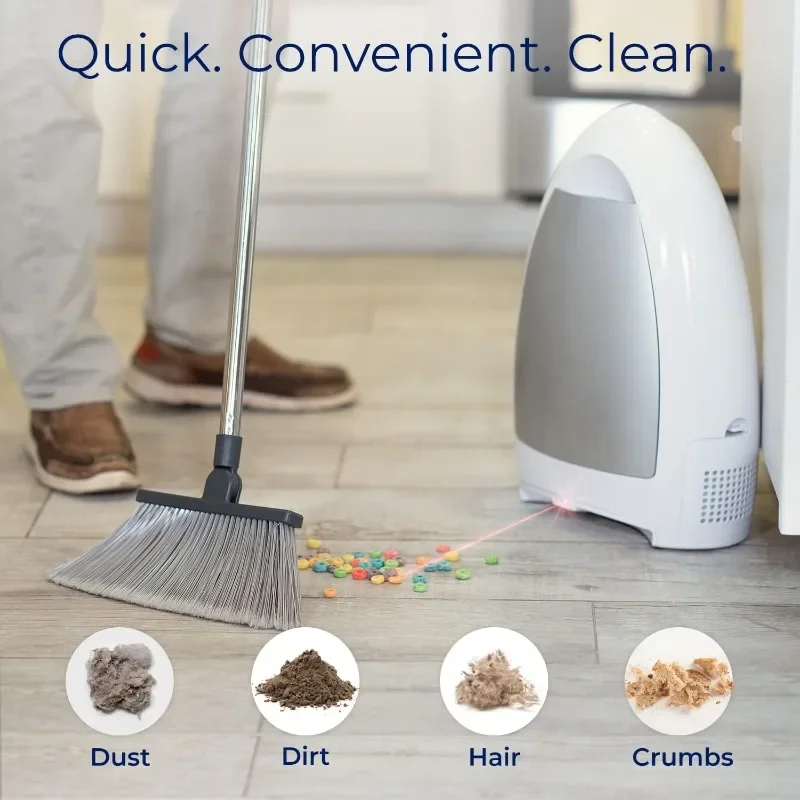 EyeVac Home Touchless Vacuum Automatic Dustpan - Great for Sweeping Pet Hair Food Dirt Kitchen - Ultra Fast & Powerful
