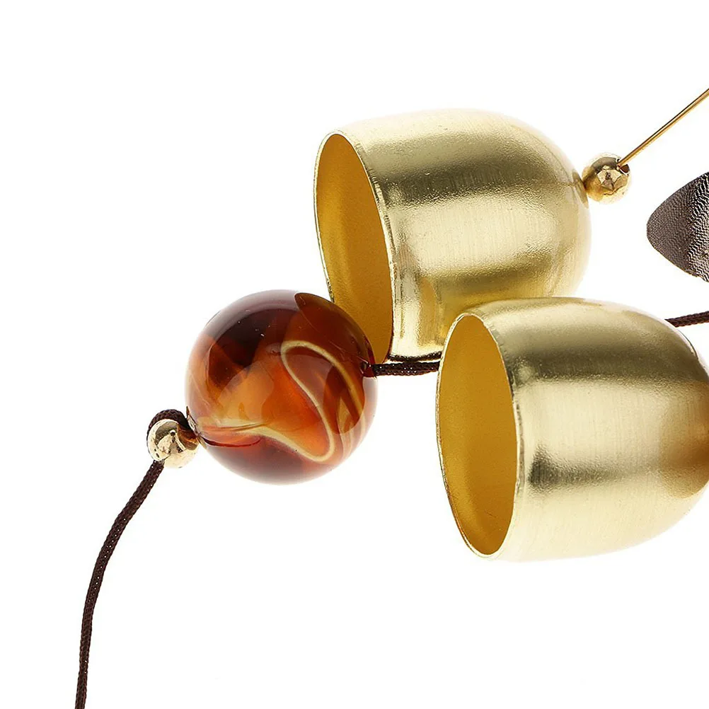 

Bronze Big Metal Bells Wind Chime Feng Shui Garden Outdoor Hanging Decoration Luck Decor Wind Chime