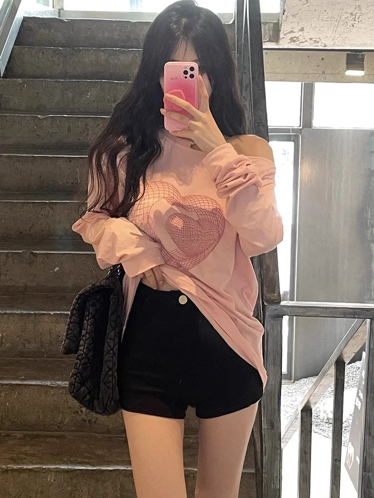 High Waist Black Denim Shorts Women's Slim Fit Elastic Spicy Thin Base Layer Pants Outdoor Wear Thin Hot Pants Spring Season