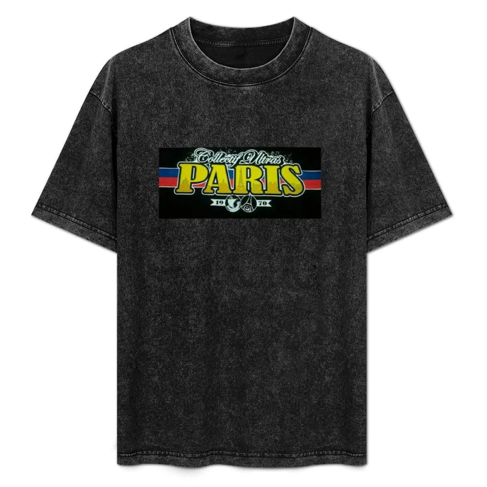 ULTRAS PARIS COLLECTIVE T-Shirt Fashion Print Casual Short Sleeve