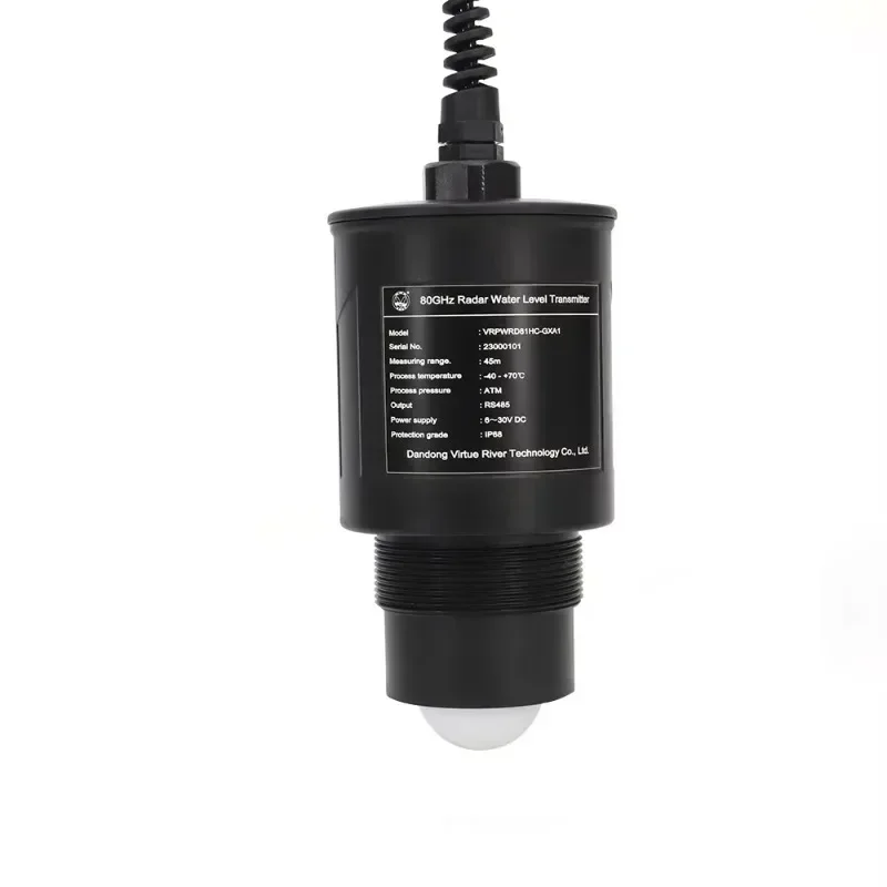 anti-interference capability radar type level transmitter for water level in reservoir Hot sales