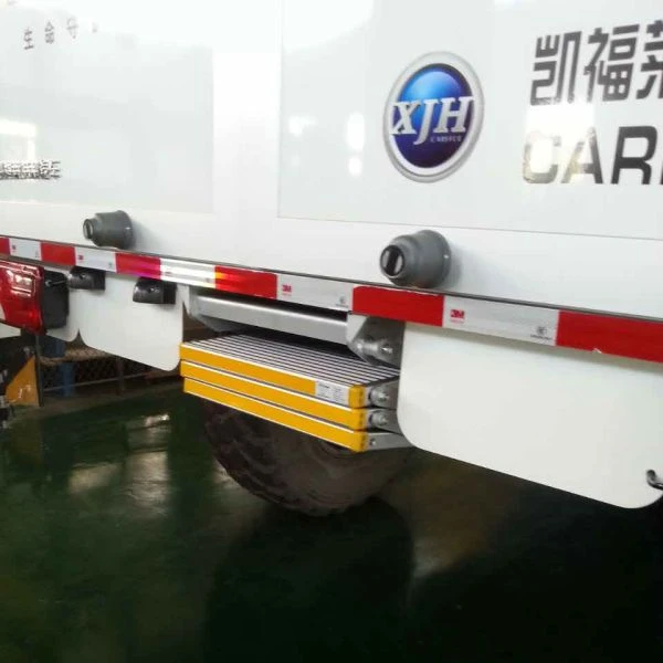 Triple Folding Electric Single Steps For Vehicle Loading 200KG