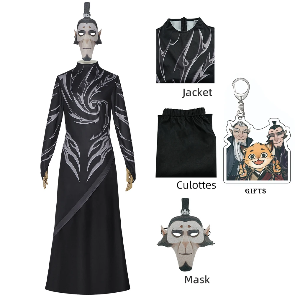 Chinese Film Master Shen Cosplay Kostuums Shen Gongbao Pruiken Ne Zha Geboorte van de Demon Kind Kleding Halloween voor Vrouwen Mannen