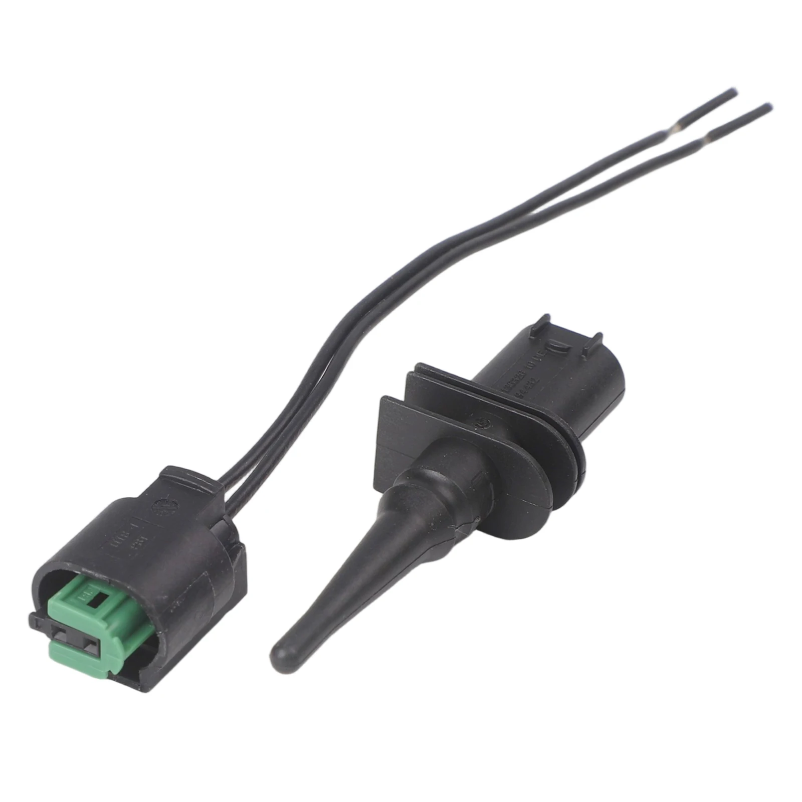 

Black Car Ambient Air Temperature Sensor Temperature Sensor For Engine Air High Reliability Perfect Match Black Plastic Material