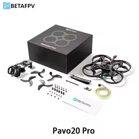 BETAFPV Pavo20 O4 Pro Brushless Whoop Quadcopter 1104 72000KV Motor F4 2-3S 20A AIO With ELRS / SBUS Receiver O3 Air Unit