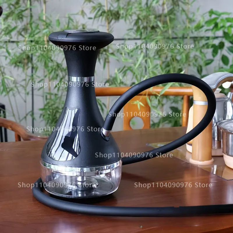 

New, high-end smart LED electronic hookah, rechargeable Arab hookah business gift