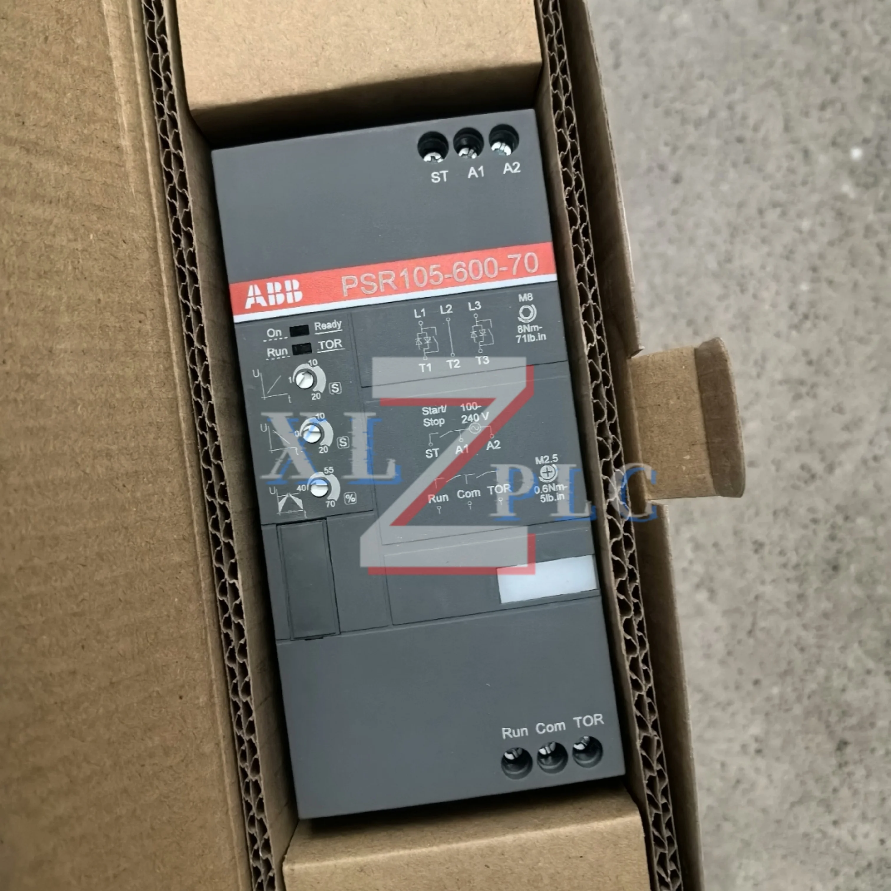 بداية لينة PSR60-600-11 PSR105-600-70 55KW PSR60-600-70 30KW PSR72-600-11 PSR72-600-70 37KW جديد في الصندوق