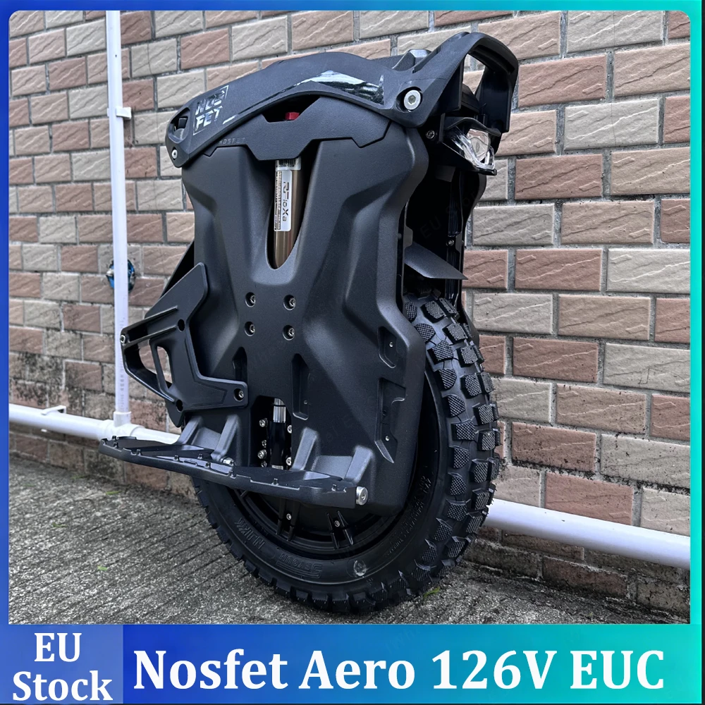 Monociclo Eléctrico Nosfet Aero 126V 1110Wh 50S con Batería, Motor de 2000W, Neumático 3.0-10, Resistente al Agua IPX6