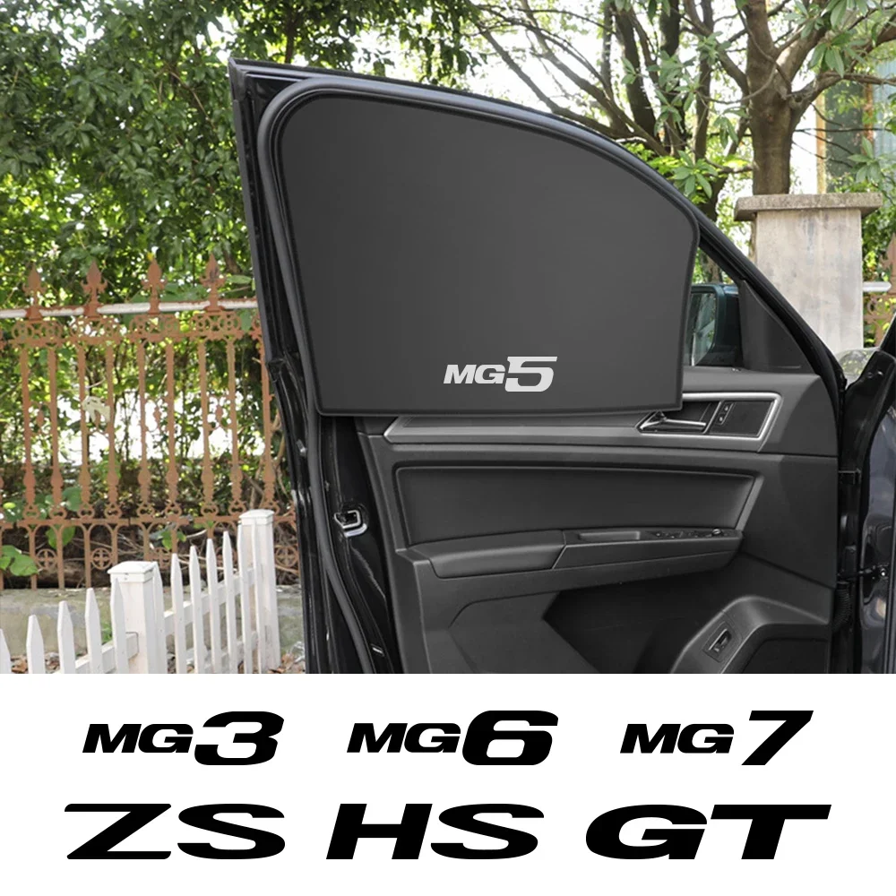 For MG ZS HS GT HECTOR MG3 MG5 MG6 MG7 Car Window Sun Shade Protector Cover Foldable Vehicle Sunshades Curtains Auto Accessories