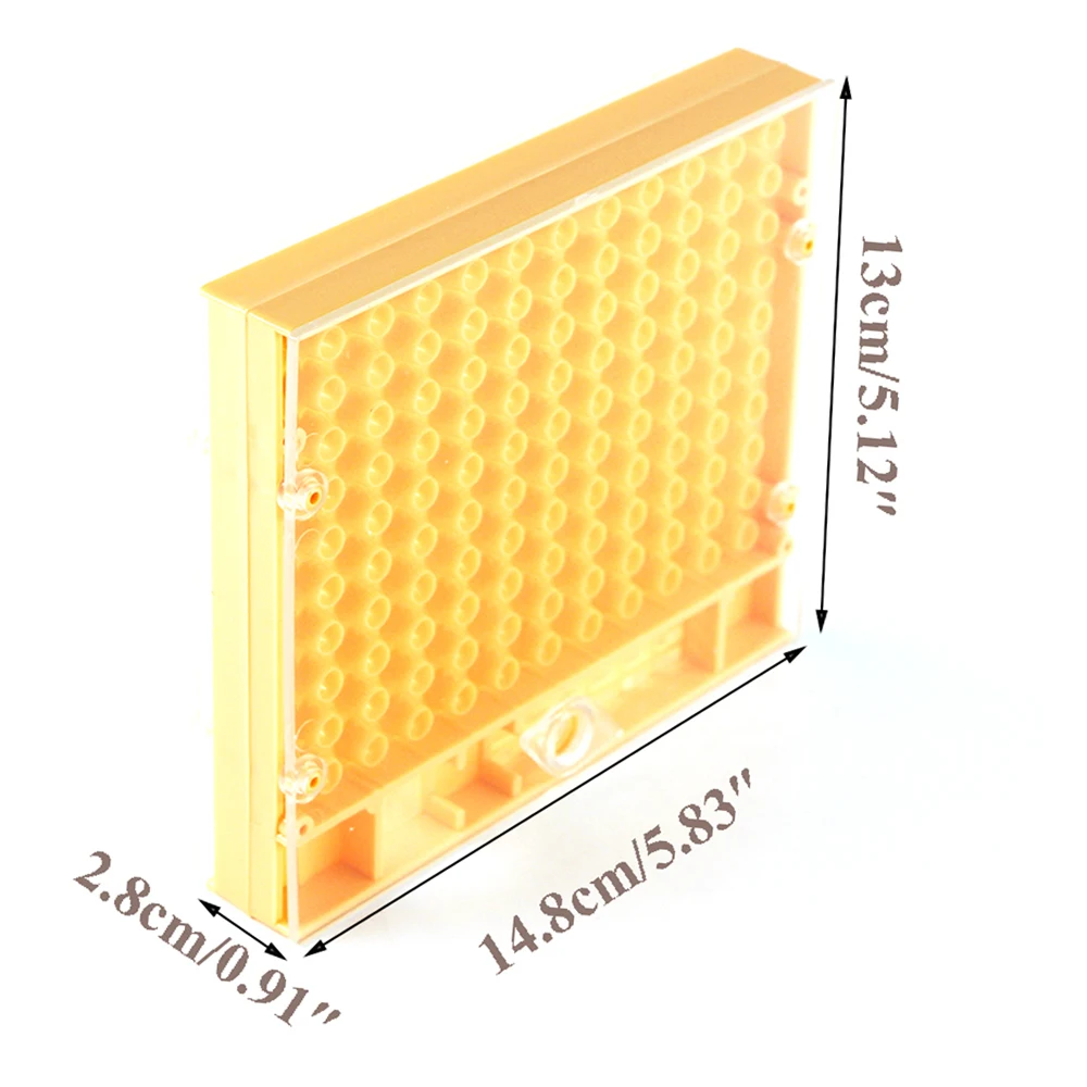 1PCS Nicot Queen Rearing Plastic Breeding Box Can Hold Brown Cell Without Grafting High Accepted Put Into Comb Beekeeping Tools