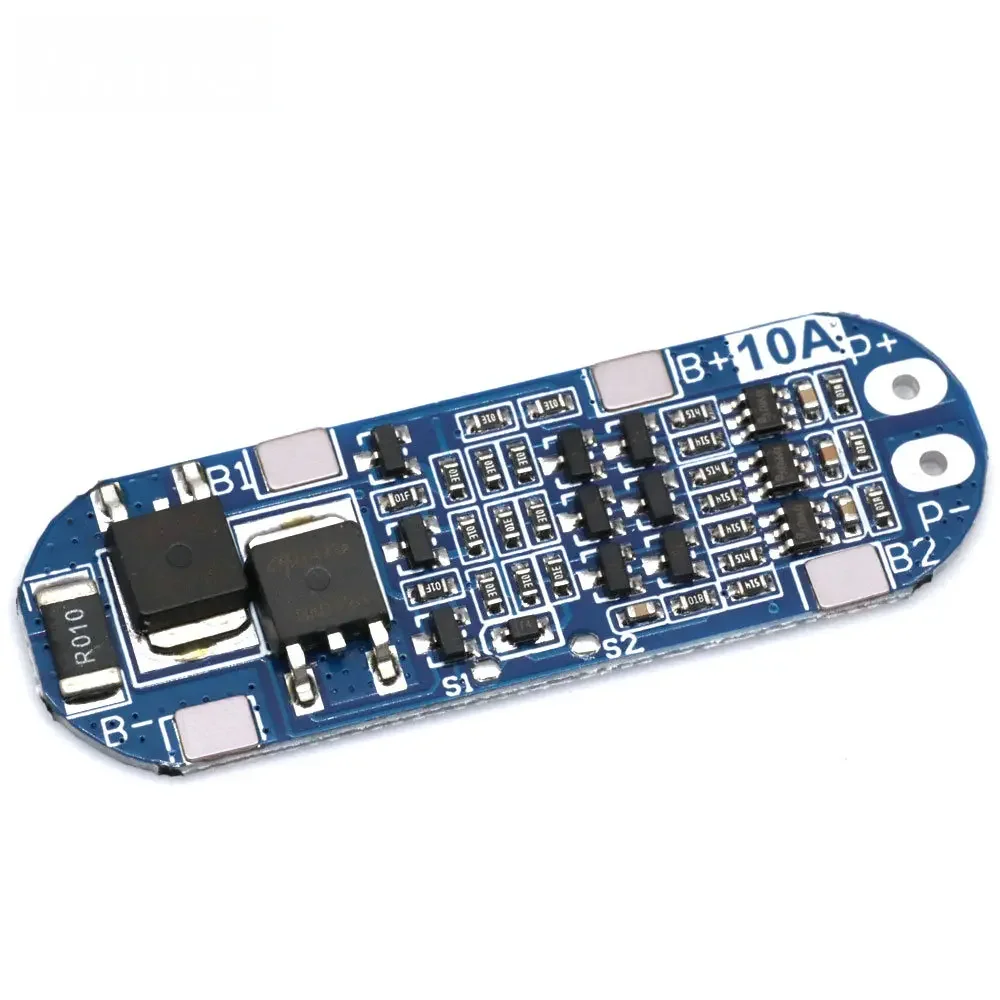 3S 10A 11.1V 12V 12.6V Lithium Battery Charger Protection Board Module for 18650 Li-ion Lipo Battery Cells BMS 3.7V