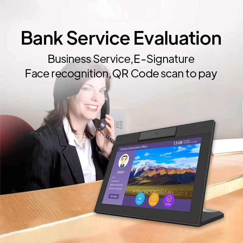 10-inch Android 9/8.1 Tablet With Touch Screen Quad-core Commercial Capacitive Screen