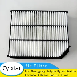 Air Filter For Ssangyong Actyon Kyron Rexton Korando C Musso Rodius Tivoli 2319038100 23190-38100