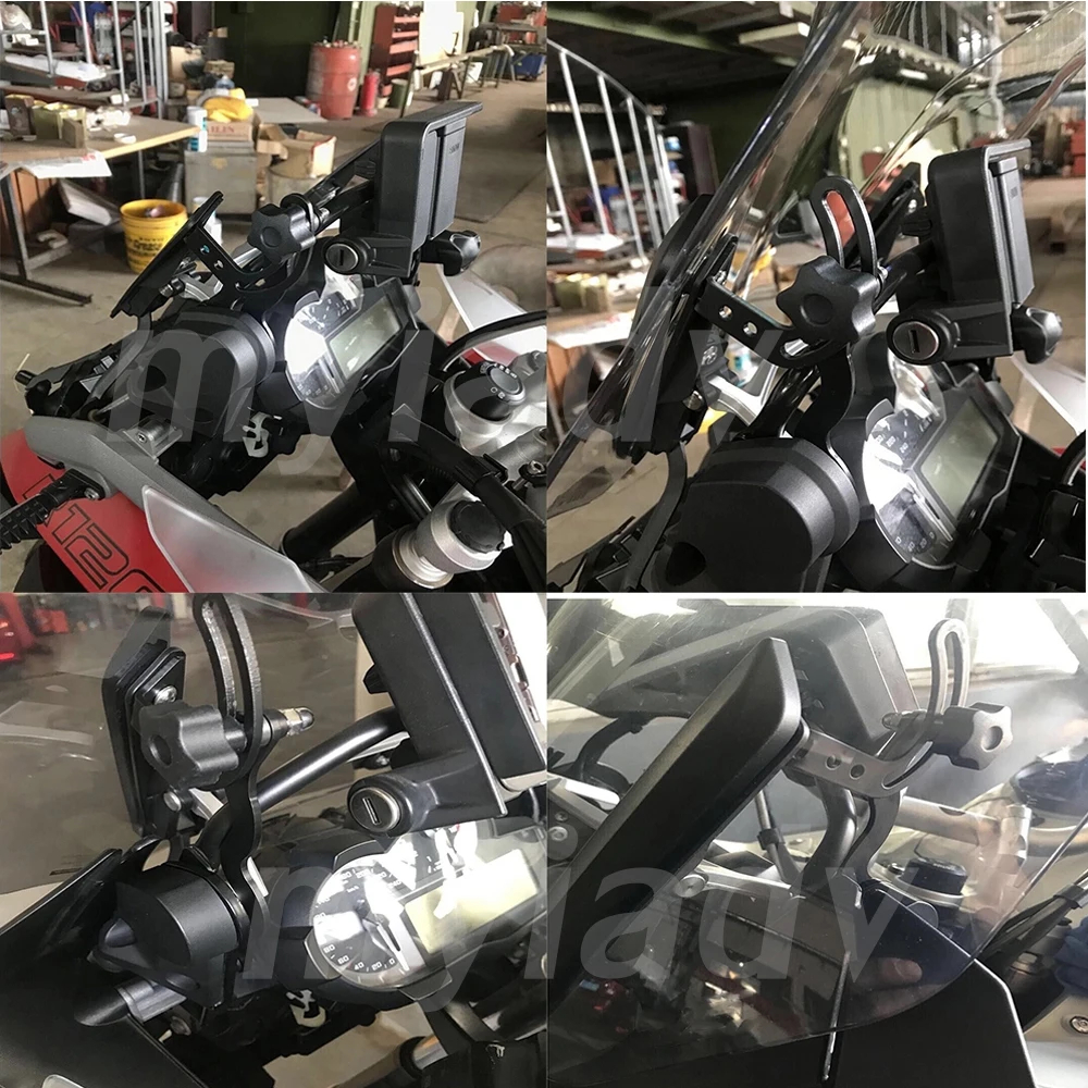 Windscreen Strengthen Bracket Kits For BMW R1250GS R1200GS GS R1250 R1200 ADV Adventure 2013-2023 Windshield Support Holder