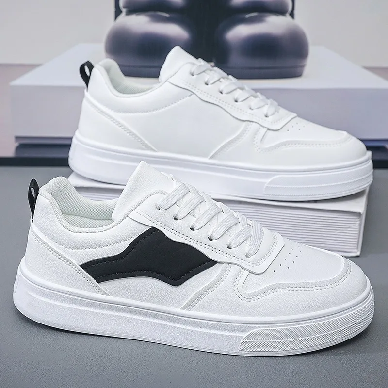 

дизайнерская обувь для мужчин, кроссовки Harajuku, студенческая повседневная обувь из искусственной кожи, роскошные кроссовки, мужские туфли для скейтборда