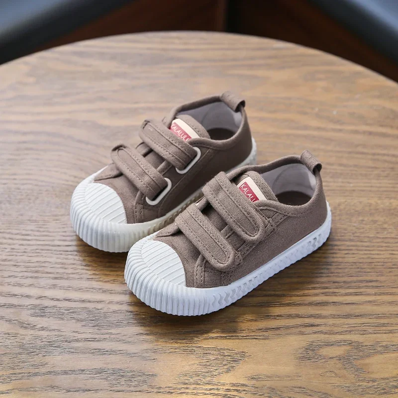 Spring Infant Toddler Shoes Baby Girls Boys Canvas Shoes Soft Bottom Non-slip Outdoor Children Casual Shoes Kids Sneakers