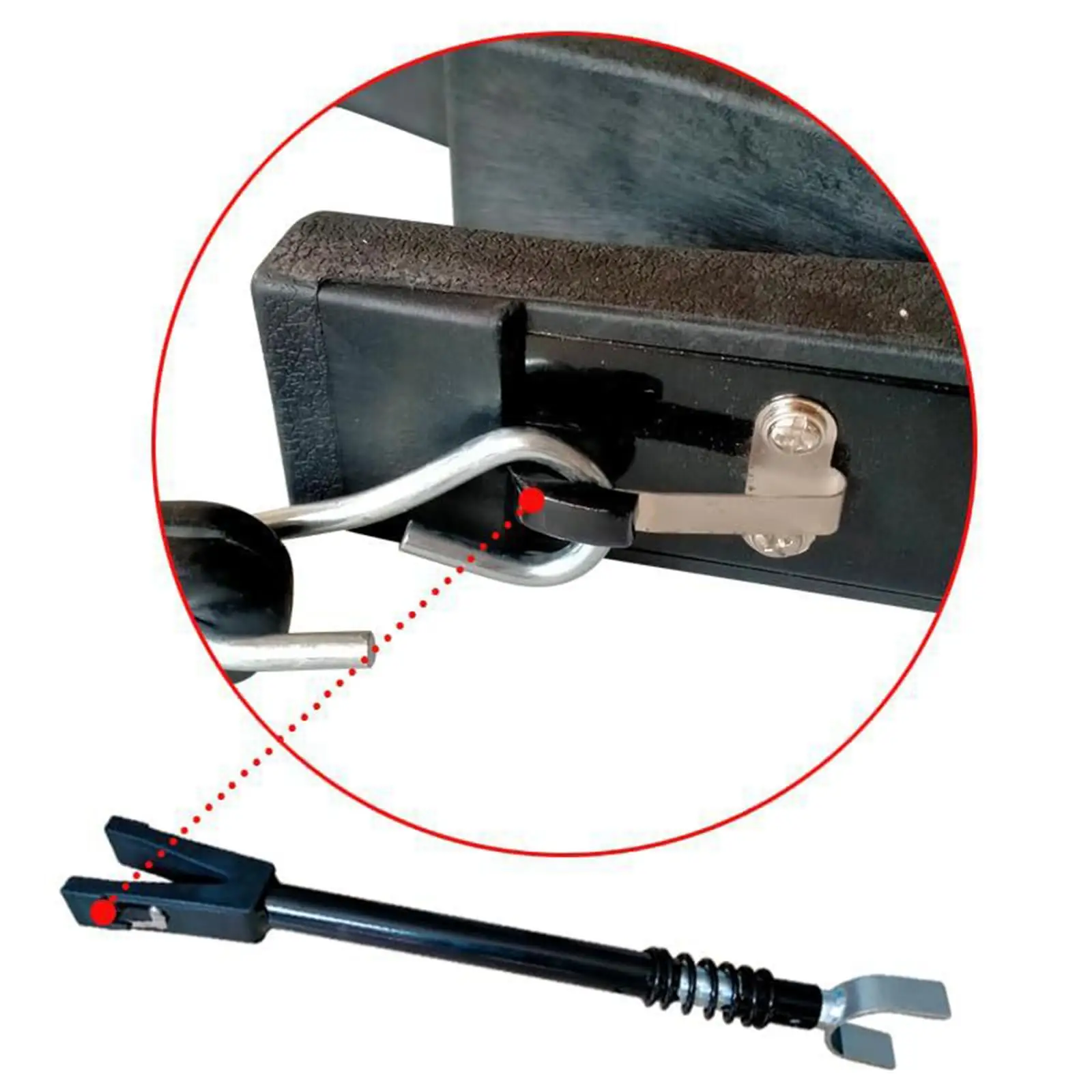 

Transom Saver for Outboard Motor Multi Hole Lower Bracket Adjustable for 150HP Holds Engine Roller Trailer Mounts Boat Trailers