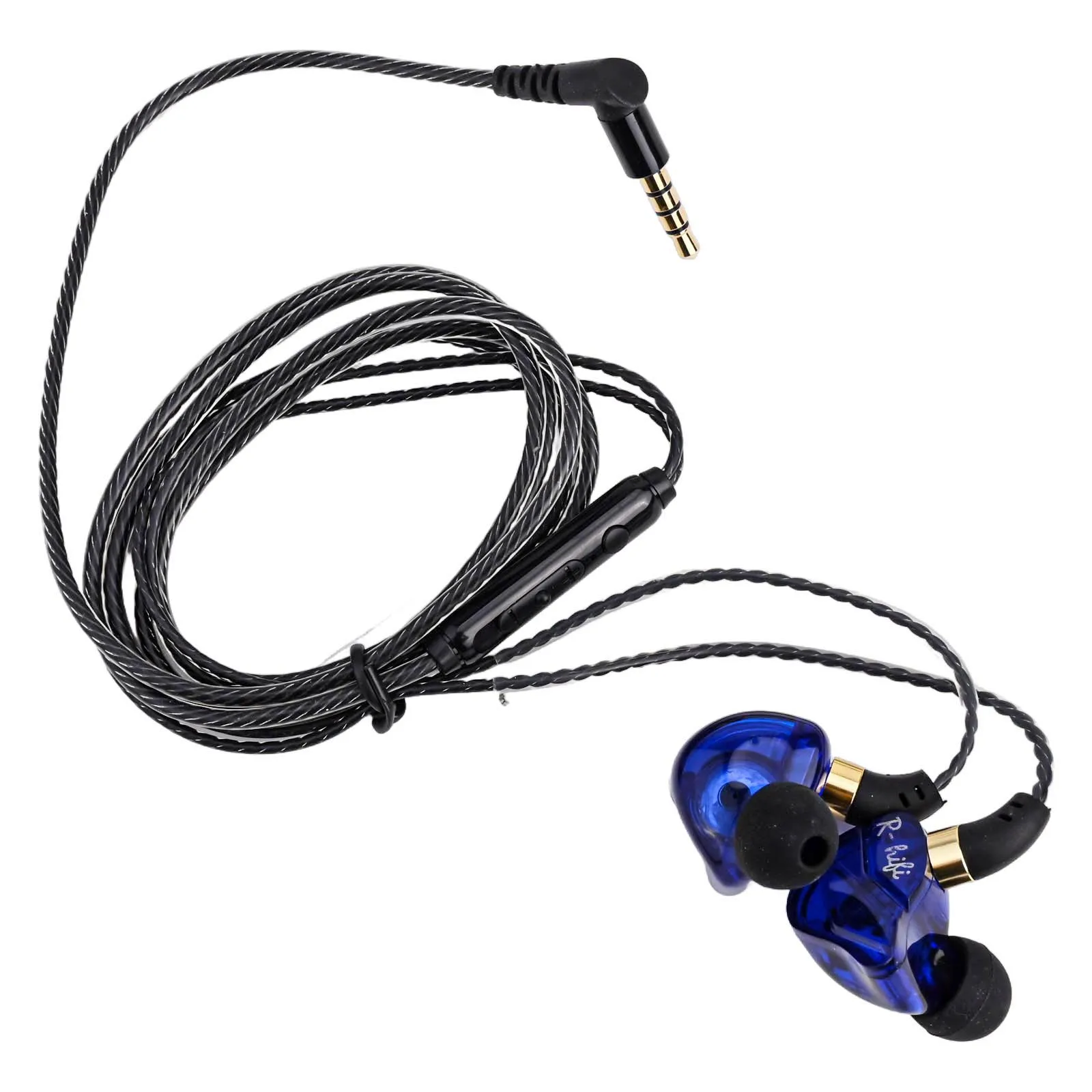Vendas quentes em fones de ouvido tipo c porta baixo fio-controlado anti-queda estéreo alta fidelidade fones de ouvido frango comer jogo microfone headse