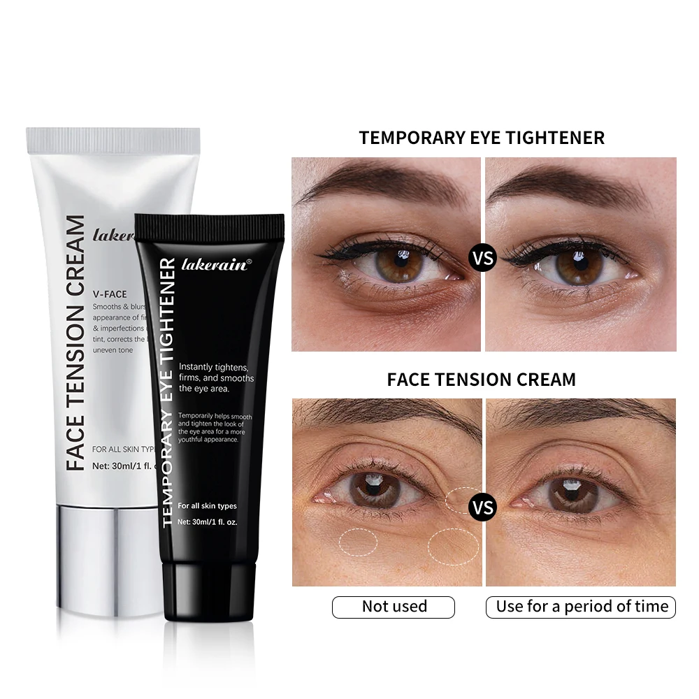 

Peter Face Tightener Cream and Primer Set Instant Face Tightener Cream Primer No-Filter Firm and Smooth The Look of Fine Lines S