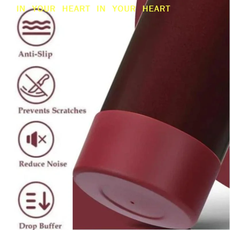 【X】Silicone Water Bottle Bottom Sleeve BPA Free Non-Slip 1Pcs Suitable for 24oz 32oz Bottles for Hiking Outdoor Sports