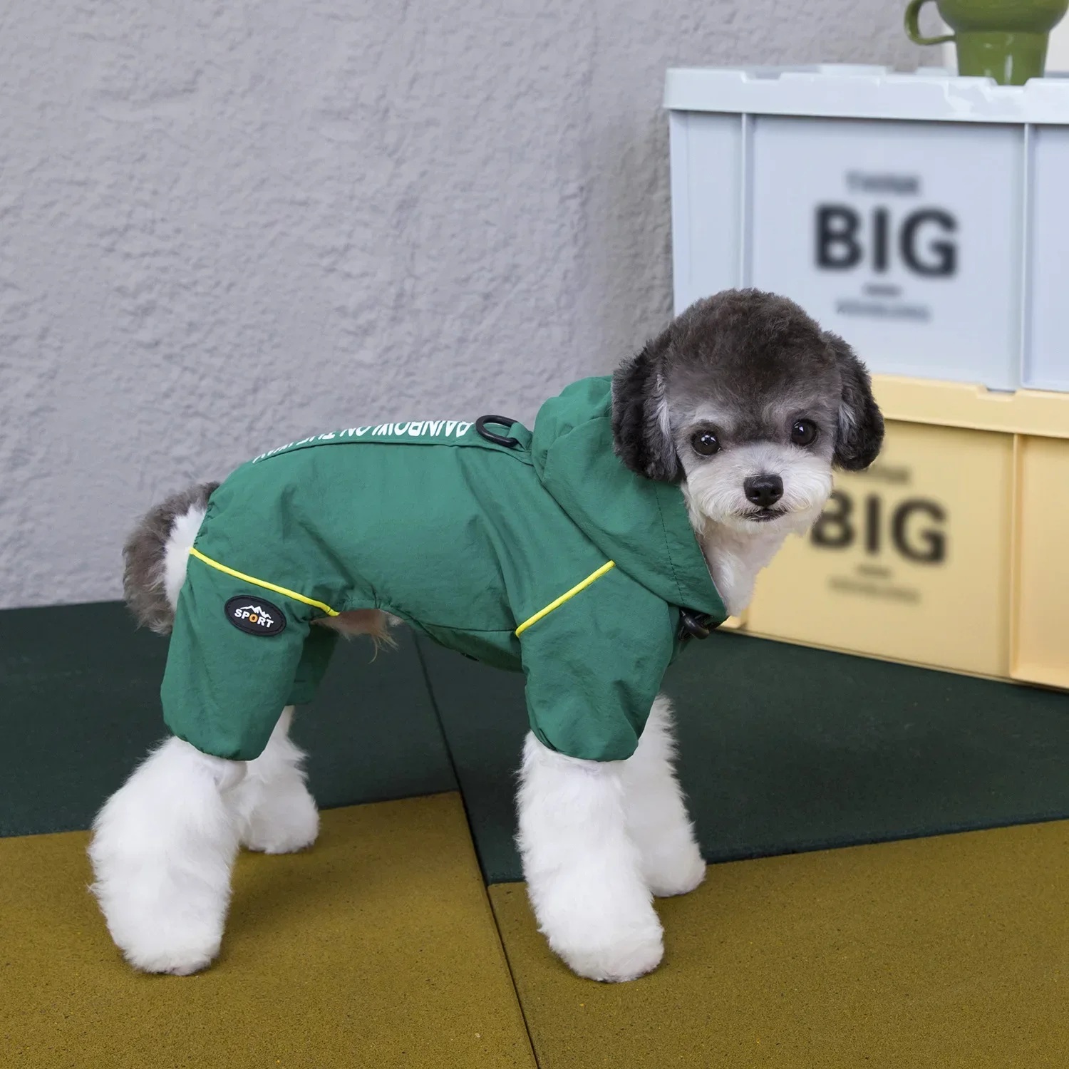 Hundekleidung Herbst/Winter Neue Teddy-Haustierkleidung Winter Outdoor-Wandern 25 Mountain-Serie Vierbeinige Jacke – Detail 9