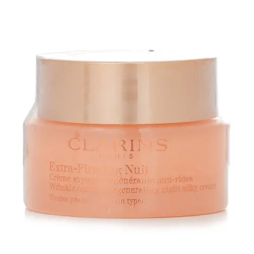 Imagen 2 del producto Clarins Extra Reafirmante Nuit Control de Rugas, Crema Sedosa Noche Regenerador 50ml, para Todo Tipo de Piel, SkinCares Originales