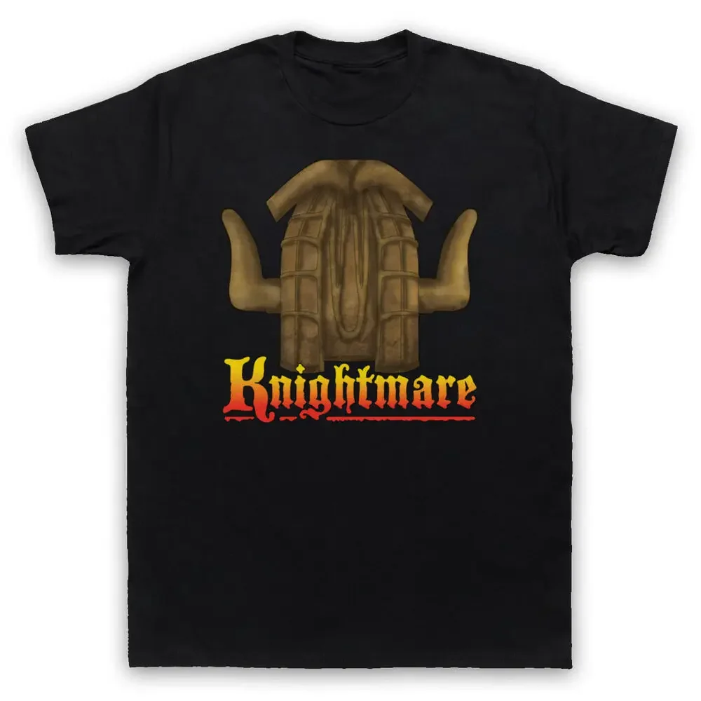 KNIGHTMARE KIDS TV LOGO RETRO VIRTUAL REALITY GAMESHOW MENS & WOMENS T-SHIRT   High Quality 100%Cotton Short Sleeve