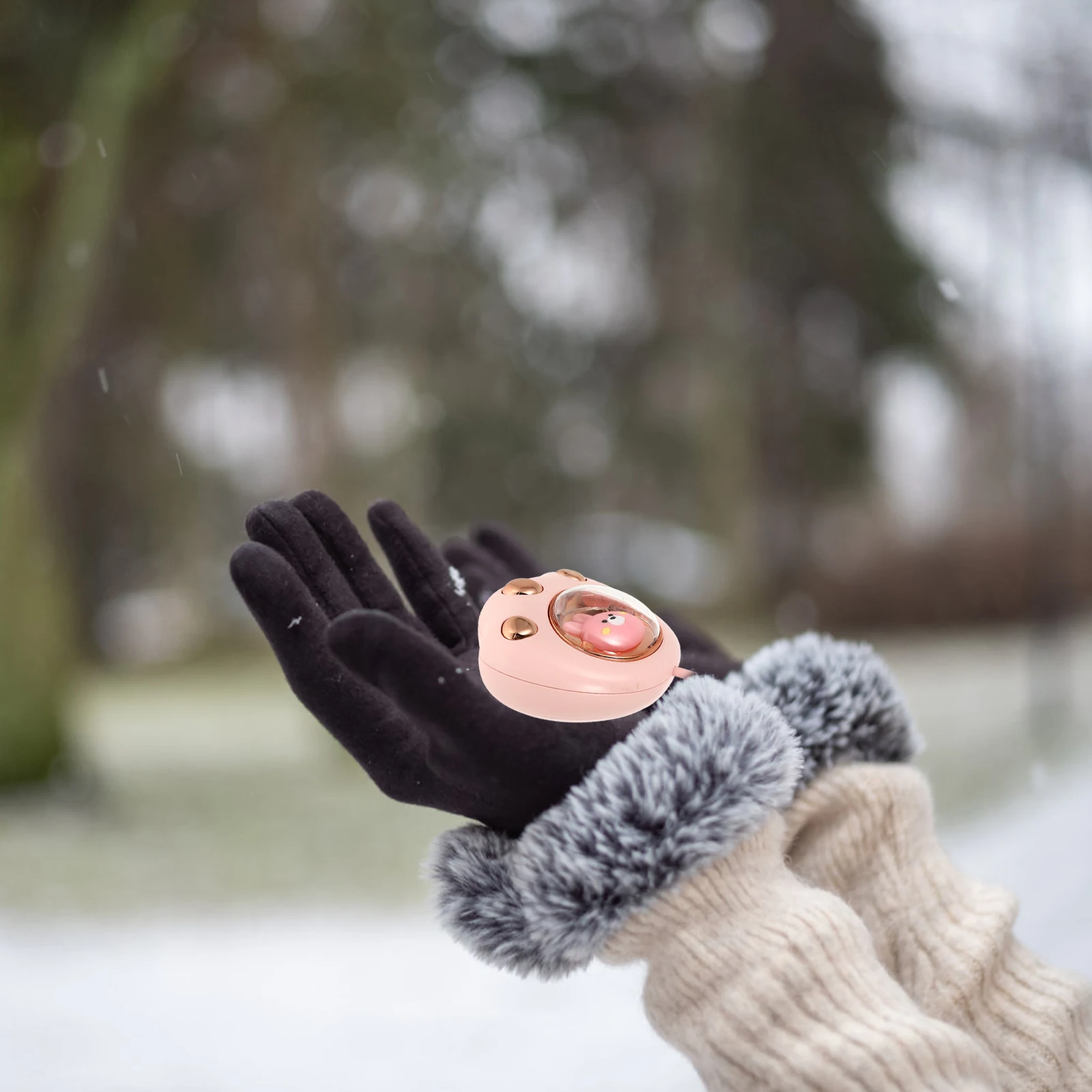 

Cute Cat Claw Hand Warmer Portable Electric Heater Small Size High Efficiency Warmth for Hands At Home Office Travel