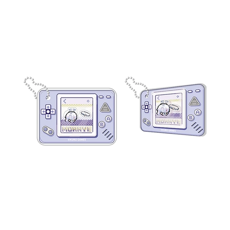 Wuthering Waves 6cm Acrylic Keychain  Mornye Chibi Character Game Backpack Pendant Holiday Gift