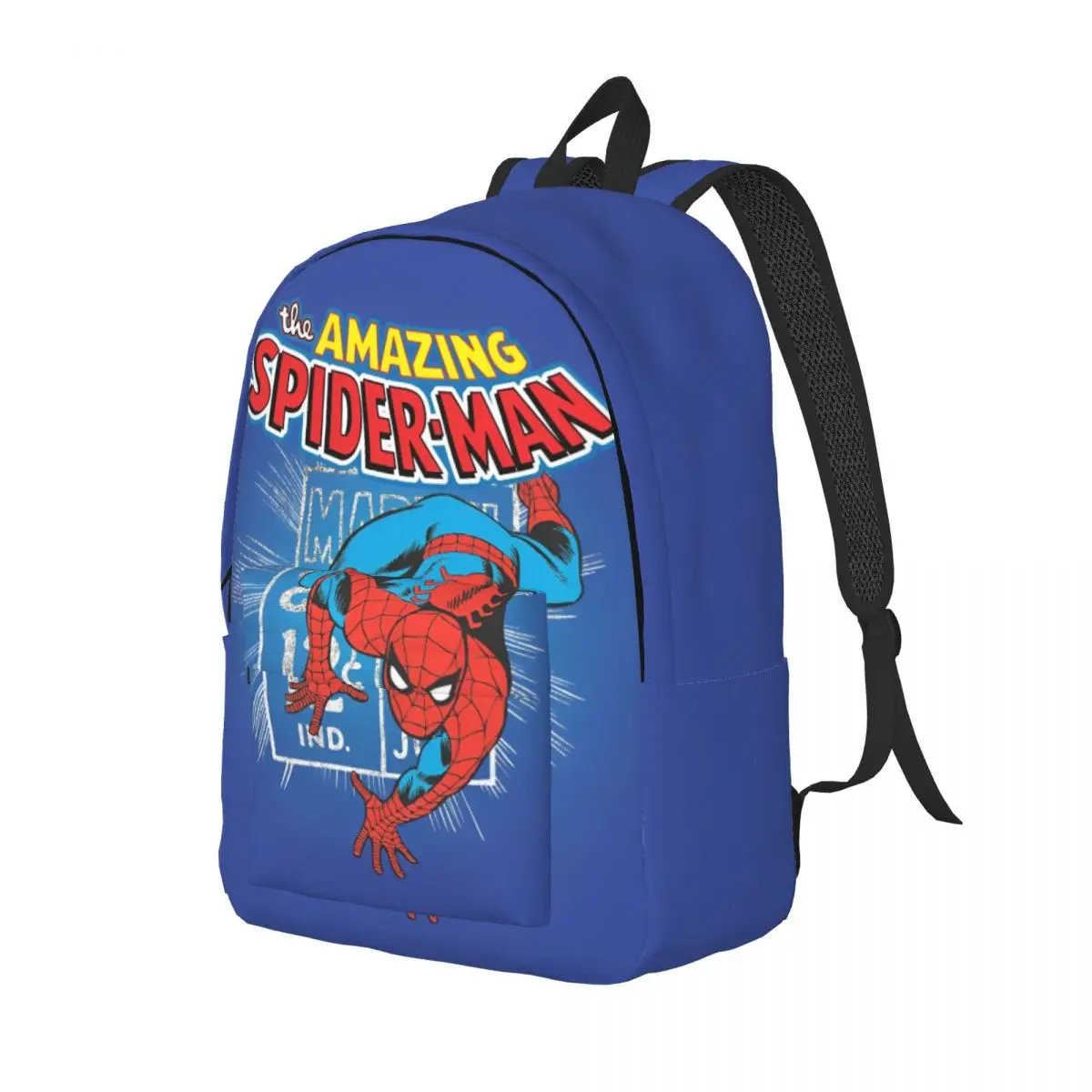 Spider Man Retro Price Graphic Backpack Student Unisex Pattern Backpacks Stylish School Bags University High Quality Rucksack